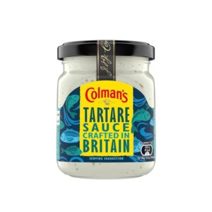 Colman's Tartare Sauce crafted in Britain the perfect condiment for fish & chips 144 g