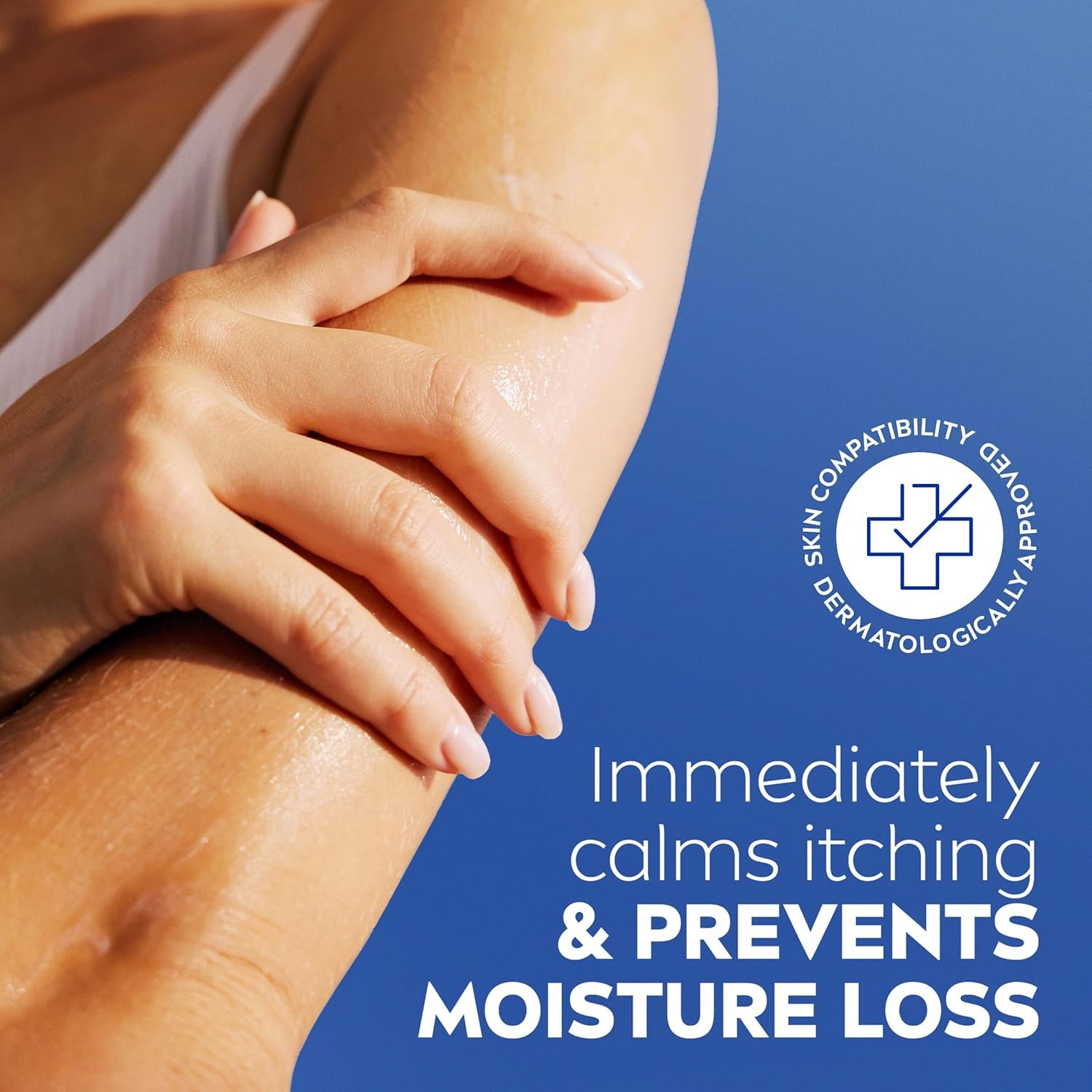 NIVEA Body Repair & Care (400 ml), 72H Moisture Body Lotion, With Niacinamide and Glycerin - Image 3