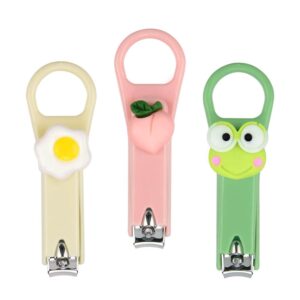 Nail Clippers Set,Kids Nail Clipper,3 Pieces Nail Clippers,Childrens Nail Clippers,Nail Clippers Sharp for Women,Girls,Children